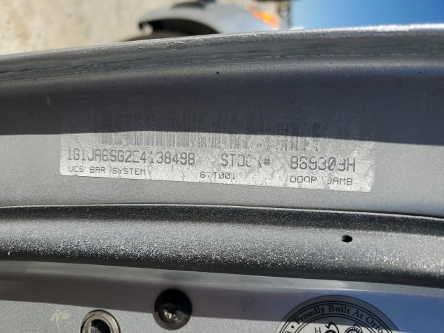 1G1JA6SG2E4138498 - 2014 CHEVROLET SONIC LS 银色 照片 12