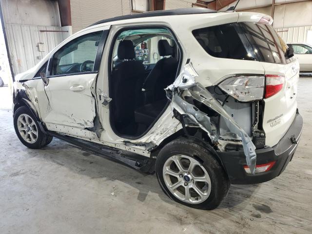 MAJ6P1UL7JC233637 - 2018 FORD ECOSPORT SE WHITE photo 2