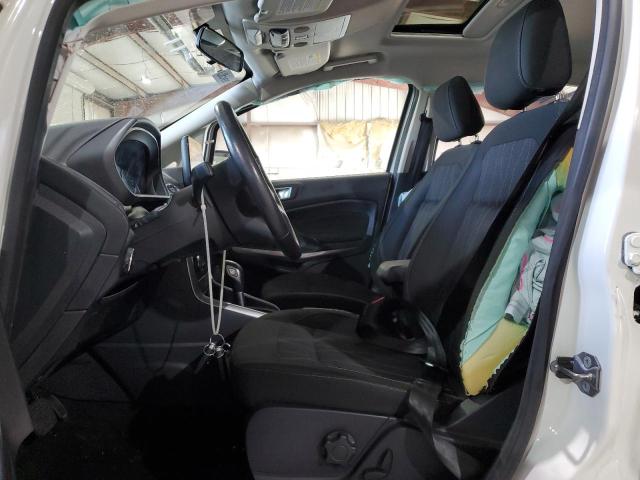 MAJ6P1UL7JC233637 - 2018 FORD ECOSPORT SE WHITE photo 7