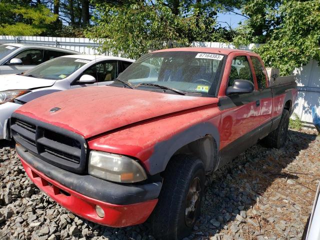 1B7GL22X1XS321748 - 1999 DODGE DAKOTA RED photo 1