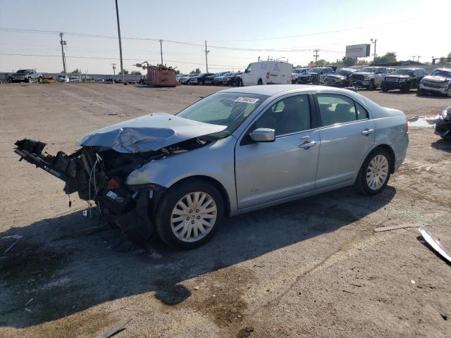 3FADP0L34AR390868 - 2010 FORD FUSION HYBRID BLUE photo 1