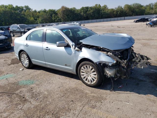 3FADP0L34AR390868 - 2010 FORD FUSION HYBRID BLUE photo 4