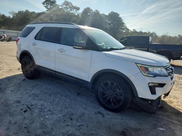 1FM5K8D87JGC21033 - 2018 FORD EXPLORER XLT Ақ фото 4