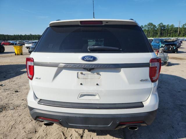 1FM5K8D87JGC21033 - 2018 FORD EXPLORER XLT Ақ фото 6