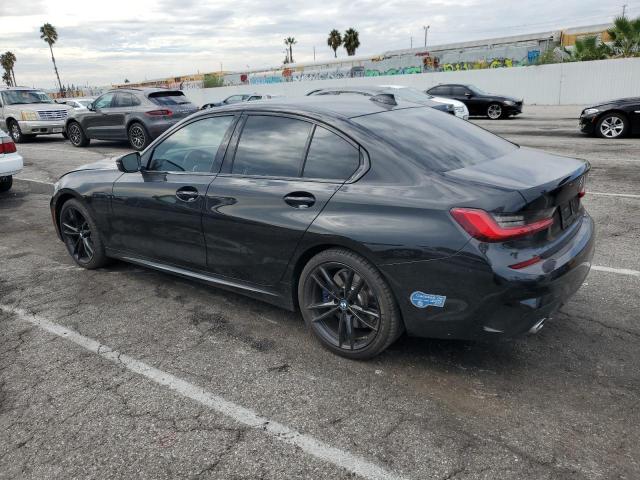 3MW5P7J04M8B61758 - 2021 BMW 330E BLACK photo 2