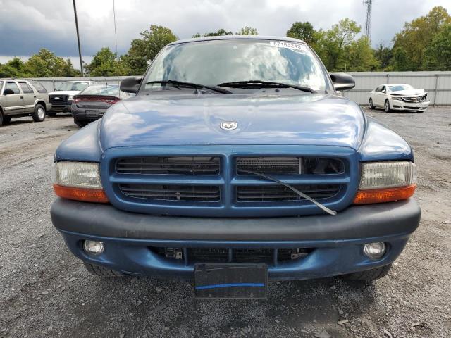 1B7HL38X12S724686 - 2002 DODGE DAKOTA QUAD SPORT BLUE photo 5