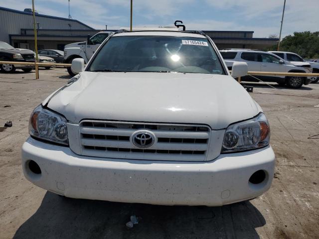 JTEGP21A670145465 - 2007 TOYOTA HIGHLANDER SPORT WHITE photo 5