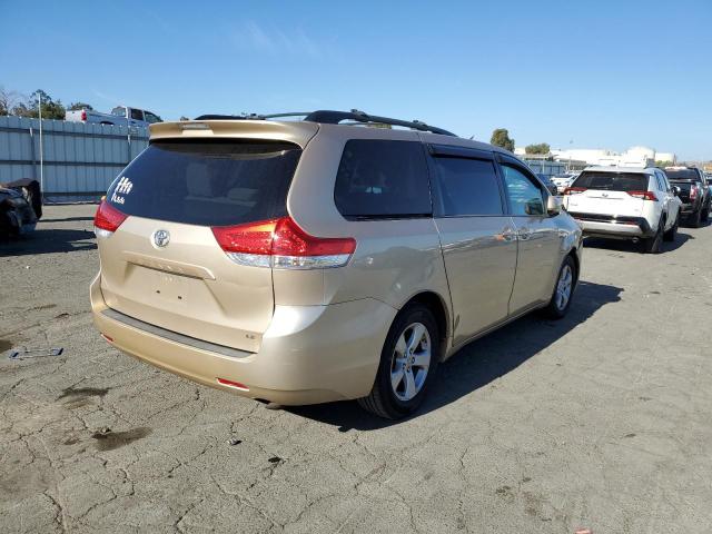 5TDKK3DC1CS263799 - 2012 TOYOTA SIENNA LE GOLD photo 3