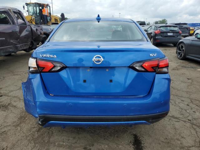 3N1CN8EV9ML851405 - 2021 NISSAN VERSA SV BLUE photo 6