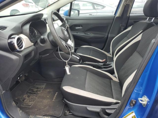 3N1CN8EV9ML851405 - 2021 NISSAN VERSA SV BLUE photo 7