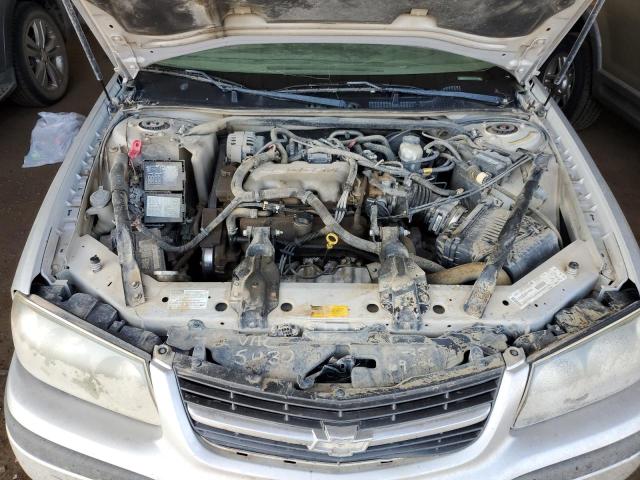 2G1WF52EX19199122 - 2001 CHEVROLET IMPALA SILVER photo 11