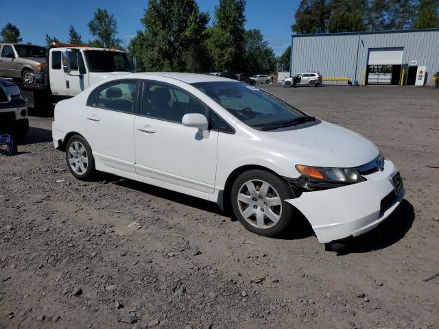 1HGFA16566L146170 - 2006 HONDA CIVIC LX WHITE photo 4