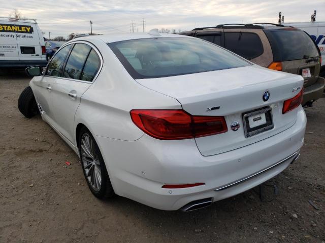 WBAJE7C57JG892470 - 2018 BMW 540 XI WHITE photo 3