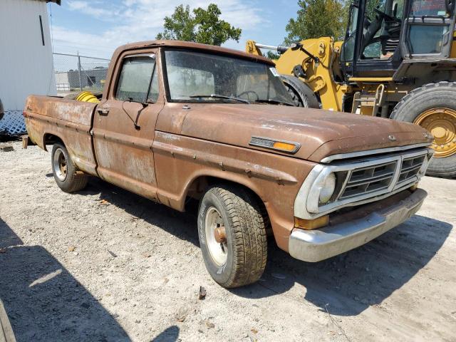 F10GNM40140 - 1971 FORD F100 BROWN photo 4