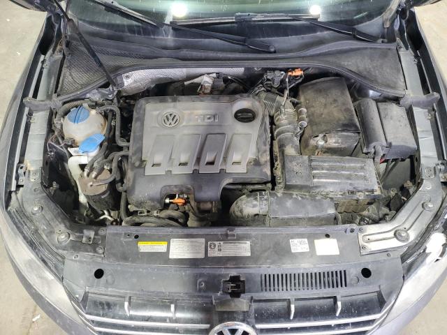 1VWBN7A36DC104540 - 2013 VOLKSWAGEN PASSAT SE GRAY photo 11