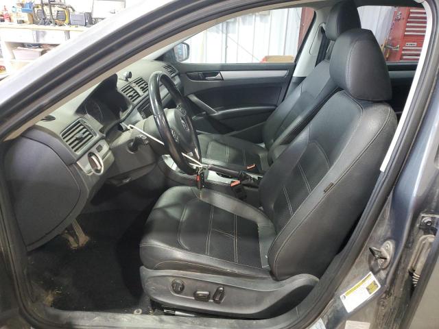 1VWBN7A36DC104540 - 2013 VOLKSWAGEN PASSAT SE GRAY photo 7