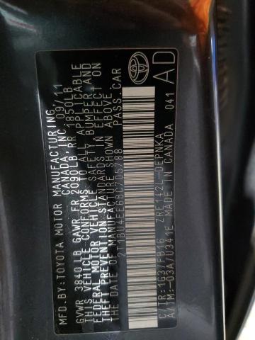 2T1BU4EE6BC705788 - 2011 TOYOTA COROLLA BASE Grau Foto 24