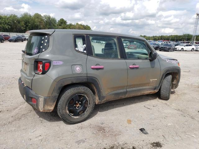 ZACNJAAB8LPL23104 - 2020 JEEP RENEGADE SPORT GRAY photo 3