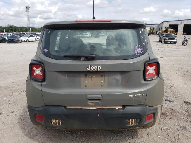 ZACNJAAB8LPL23104 - 2020 JEEP RENEGADE SPORT GRAY photo 6