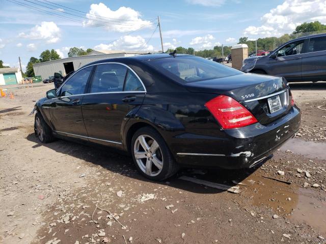 WDDNG9EBXDA527212 - 2013 MERCEDES-BENZ S550 550 4MATIC BLACK photo 2