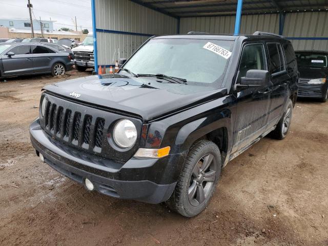 1C4NJPFA3ED785710 - 2014 JEEP PATRIOT LATITUDE BLACK photo 1