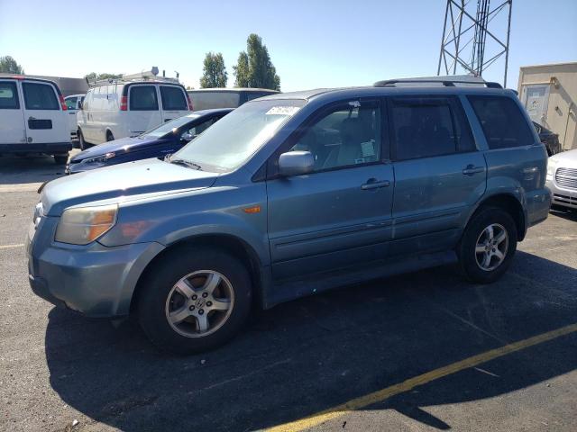 5FNYF28577B008766 - 2007 HONDA PILOT EXL GRAY photo 1