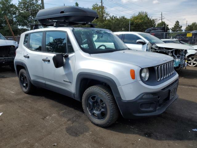 ZACCJBAT0FPB73332 - 2015 JEEP RENEGADE SPORT SILVER photo 4