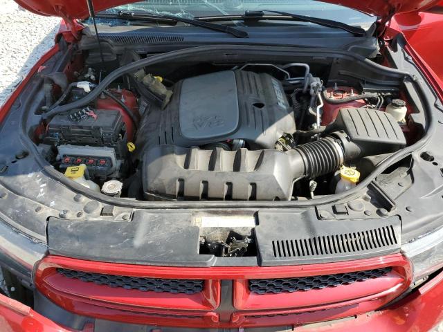 1C4SDJCT5CC336531 - 2012 DODGE DURANGO R/T RED photo 12