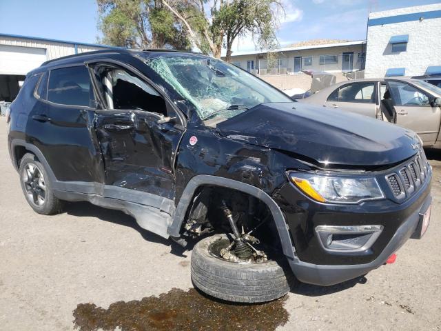 3C4NJDDBXHT632265 - 2017 JEEP COMPASS TRAILHAWK BLACK photo 4