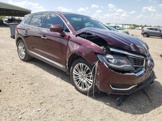 2LMPJ6LR1JBL31727 - 2018 LINCOLN MKX RESERVE Բորդո լուսանկար 4