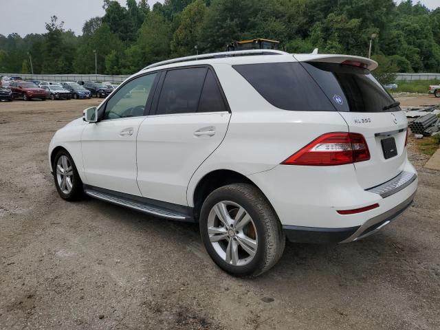 4JGDA5JB8FA618158 - 2015 MERCEDES-BENZ ML 350 WHITE photo 2