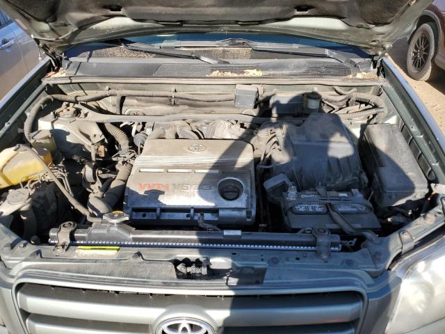 JTEEP21A770198411 - 2007 TOYOTA HIGHLANDER SPORT GREEN photo 12