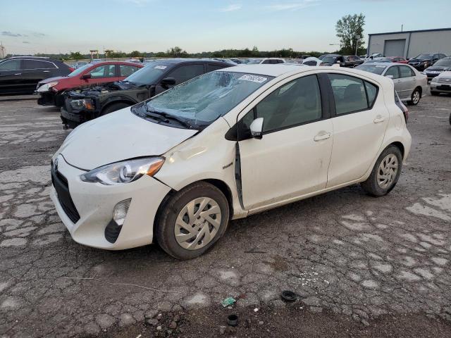 JTDKDTB35G1139423 - 2016 TOYOTA PRIUS C WHITE photo 1