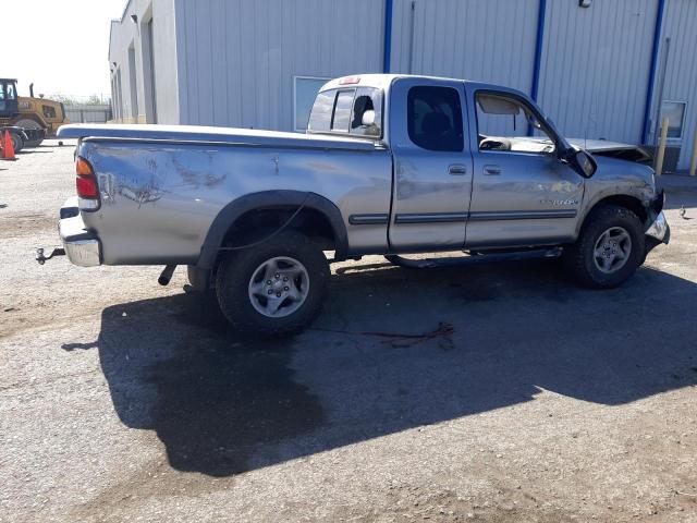 5TBRT341X2S292896 - 2002 TOYOTA TUNDRA ACCESS CAB ვერცხლისფერი ფოტო 3