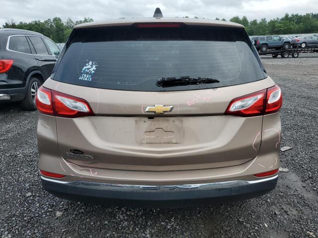 2GNAXHEV1J6321595 - 2018 CHEVROLET EQUINOX LS BROWN photo 6