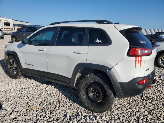 1C4PJMBS8GW192468 - 2016 JEEP CHEROKEE TRAILHAWK WHITE photo 2