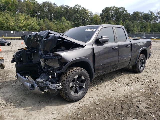 1C6SRFETXLN281128 - 2020 RAM 1500 REBEL GRAY photo 1