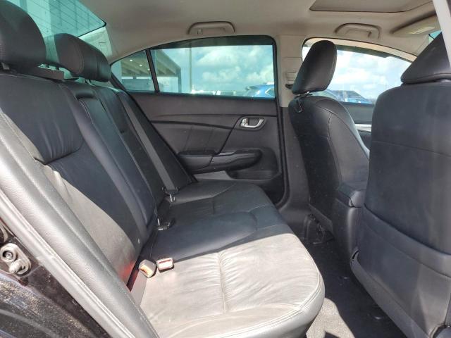 2HGFB2F97EH504636 - 2014 HONDA CIVIC EXL BLACK photo 10