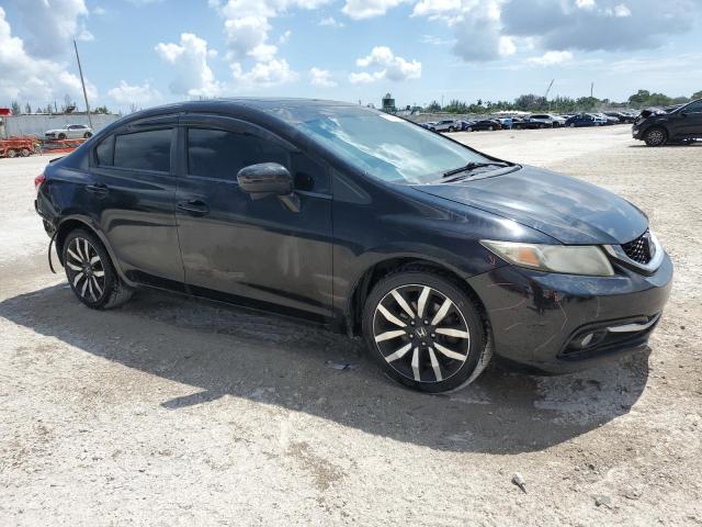 2HGFB2F97EH504636 - 2014 HONDA CIVIC EXL BLACK photo 4