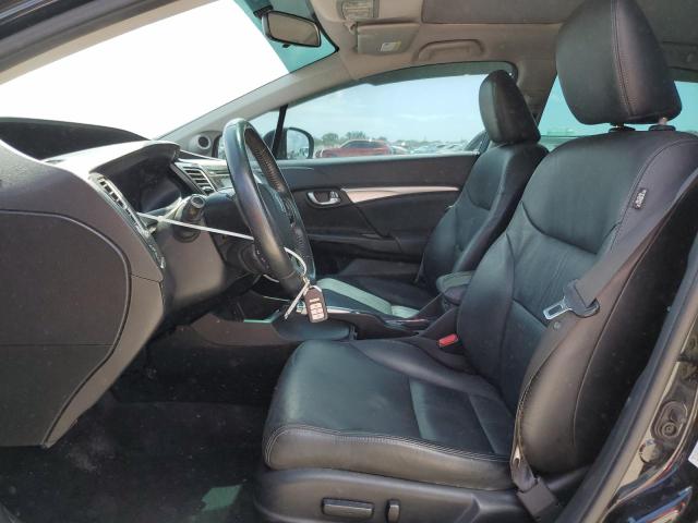 2HGFB2F97EH504636 - 2014 HONDA CIVIC EXL BLACK photo 7