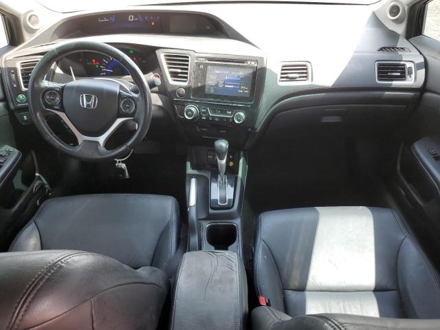 2HGFB2F97EH504636 - 2014 HONDA CIVIC EXL BLACK photo 8