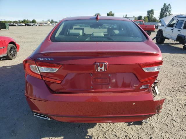 1HGCV2F99JA017375 - 2018 HONDA ACCORD TOURING 红色 照片 6