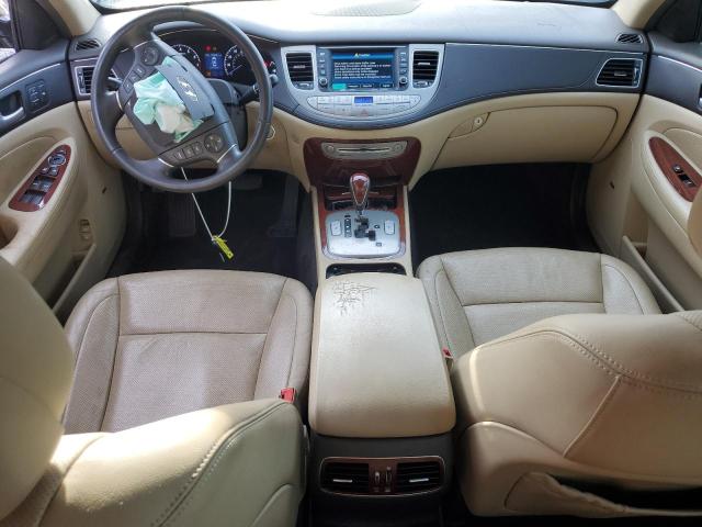 KMHGC4DD7CU185120 - 2012 HYUNDAI GENESIS 3.8L 黑色 照片 8