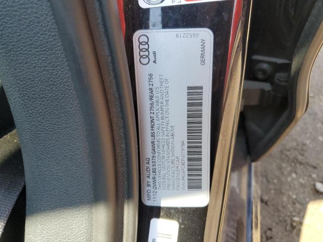 WAUHGAFC8DN079784 - 2013 AUDI A6 PRESTIGE შავი ფოტო 12