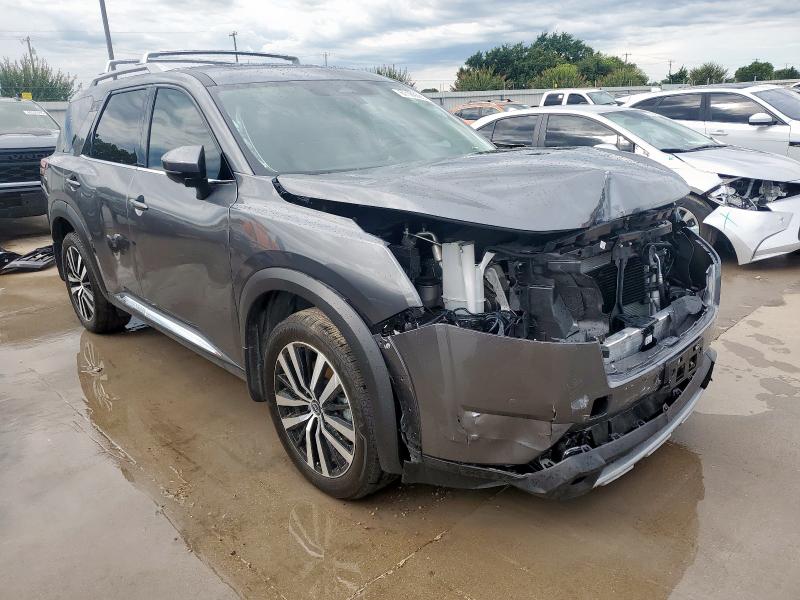 5N1DR3DH6RC316163 - 2024 NISSAN PATHFINDER PLATINUM Gris foto 4
