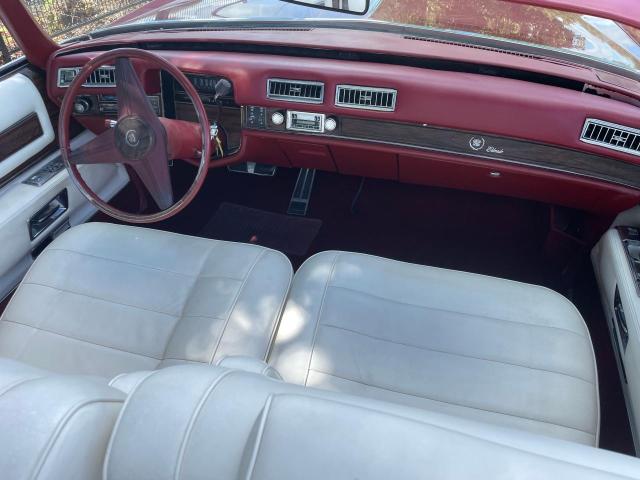 6L67S6Q140957 - 1976 CADILLAC ELDORADO RED photo 9