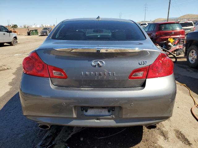 JN1CV6AP5DM306268 - 2013 INFINITI G37 BASE CHARCOAL photo 6