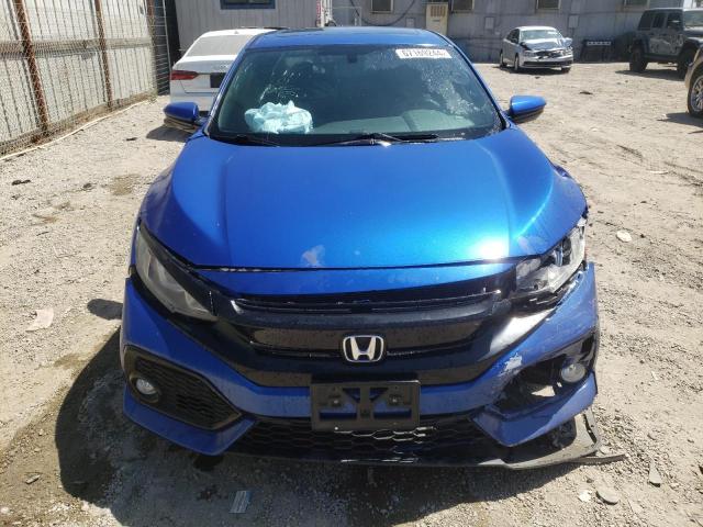 SHHFK7H52HU416737 - 2017 HONDA CIVIC EX BLUE photo 5