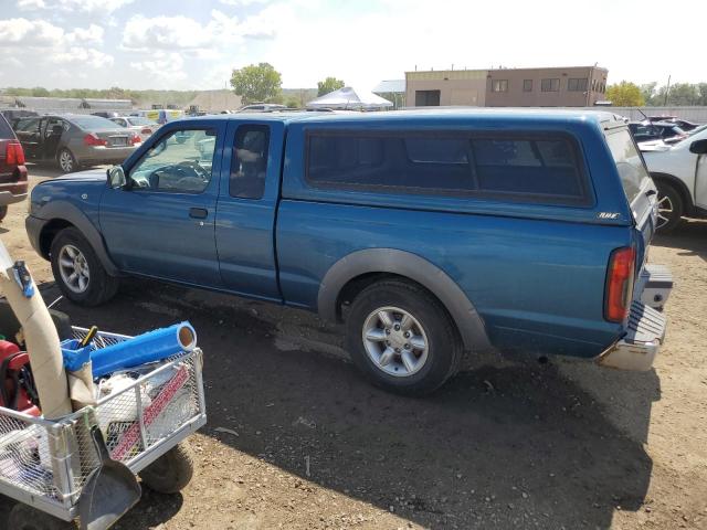 1N6DD26S22C317898 - 2002 NISSAN FRONTIER KING CAB XE BLUE photo 2