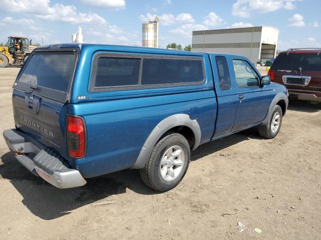 1N6DD26S22C317898 - 2002 NISSAN FRONTIER KING CAB XE BLUE photo 3